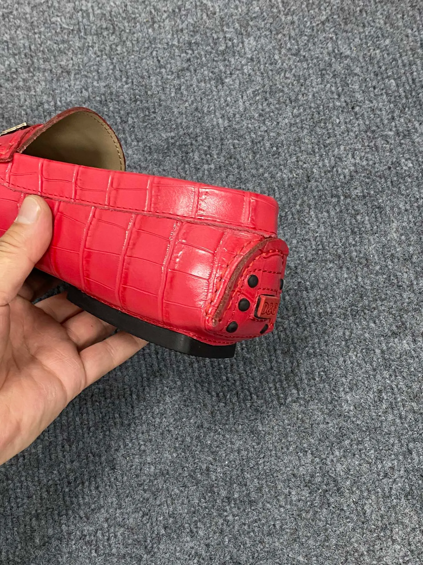 Men's Men's Shoes Men's Men's Shoes 💰700 new style "DG Duban Spring New Casual Driving Shoes" latest hot style, top brand luxury ~ purchasing agency, top quality ~.  The upper is made of imported original cowhide with fine workmanship. The original stylish and stylish soft rubber wear-resistant and non-slip outsole is light and comfortable on the feet. The real thing looks better in real life, 38-45
